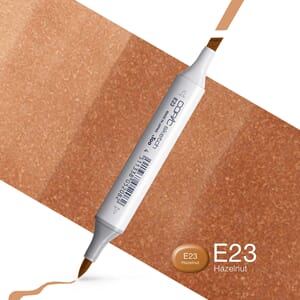 Copics Sketch - E23 HAZELNUT
