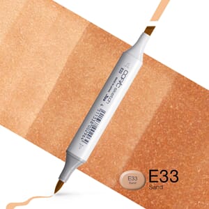 Copics Sketch - E33 SAND