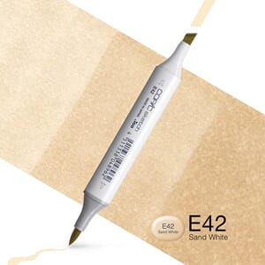 Copics Sketch - E42 SAND WHITE