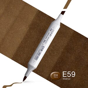 Copics Sketch - E59 WALNUT