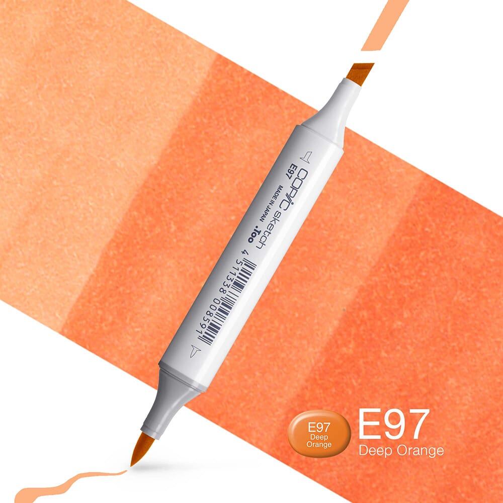 Copics Sketch - DEEP ORANGE - HOBBYKUNST NORGE