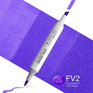 Copics Sketch - FV2 FLUORESCENT DULL VIOLET