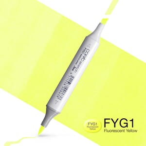 Copics Sketch - FYG1 FLUORESCENT YELLOW
