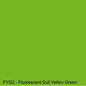 Copics Sketch - FLUORESCENT DULL YELLOW GREEN