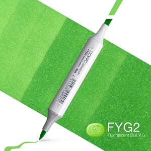 Copics Sketch - FYG2 FLUORESCENT DULL YELLOW GREEN