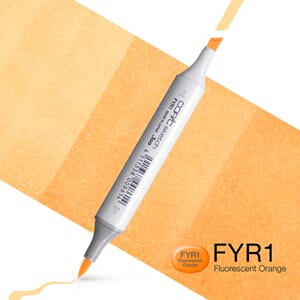 Copics Sketch - FYR1 FLUORESCENT ORANGE