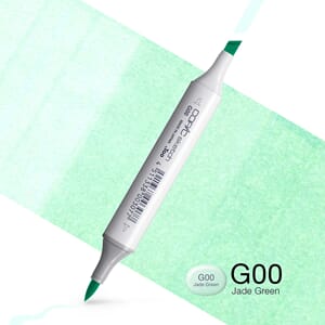 Copics Sketch - G00 JADE GREEN