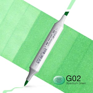 Copics Sketch - G02 SPECTRUM GREEN