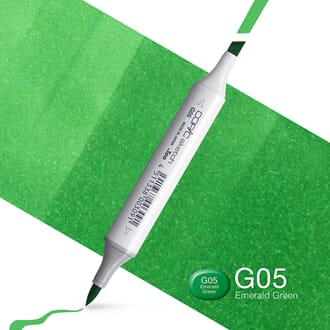 Copics Sketch - G05 EMERALD GREEN