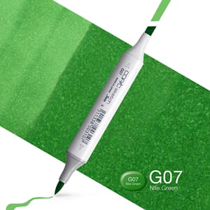 Copics Sketch - G07 NILE GREEN
