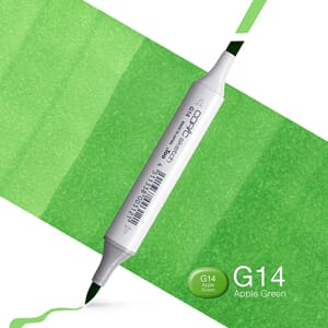 Copics Sketch - G14 APPLE GREEN