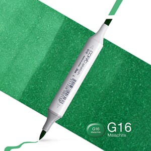 Copics Sketch - G16 MALACHITE