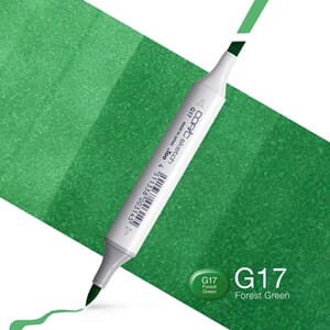 Copics Sketch - G17 FOREST GREEN
