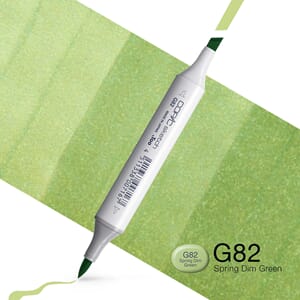 Copics Sketch - G82 SPRING DIM GREEN