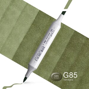 Copics Sketch - G85 VERDIGRIS