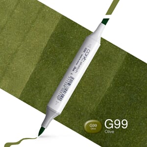 Copics Sketch - G99 OLIVE