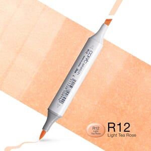 Copics Sketch - R12 LIGHT TEA ROSE