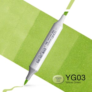 Copics Sketch - YG03 YELLOW GREEN