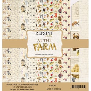 Reprint: At the farm Collection Pack, 12x12 inch