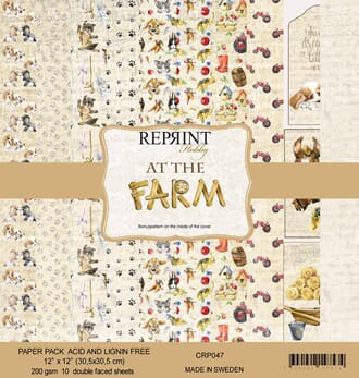 Reprint: At the farm Collection Pack, 12x12 inch