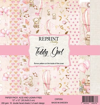 Reprint: Teddy Girl Paper Pack