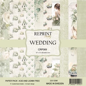 Reprint - Wedding, 12x12 Inch Paper Pack