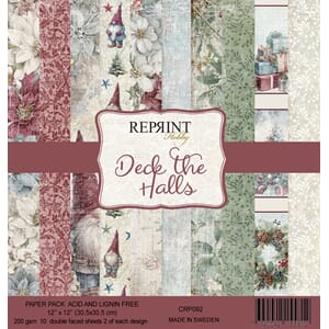 Reprint - Deck the Halls Paper Pack, 12x12 inch