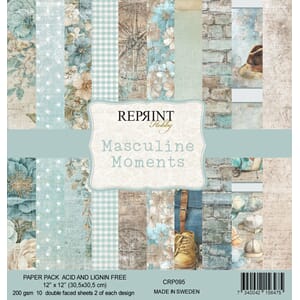 Reprint - Masculine Moments 12x12 Collection Paperpack