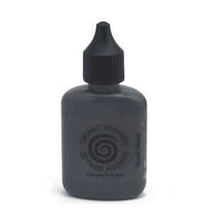 Cosmic Shimmer - 3D Accents Pearl Black Gloss, 30ml