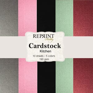 Reprint - Kitchen 12x12 Inch Cardstock