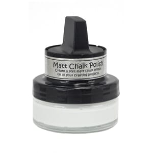 Cosmic Shimmer - Simply White Matt Chalk Polish, 50ml