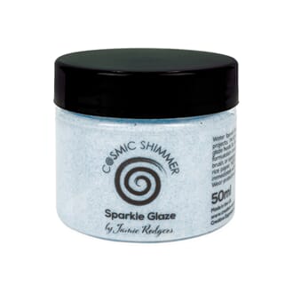 Cosmic Shimmer - Icy Smoke Sparkle Glaze, 50ml