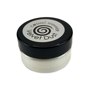 Cosmic Shimmer - Velvet Dust Chalk White 25ml 25ml