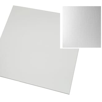 Kartong - White Linen Textured Cardstock, 300 gram