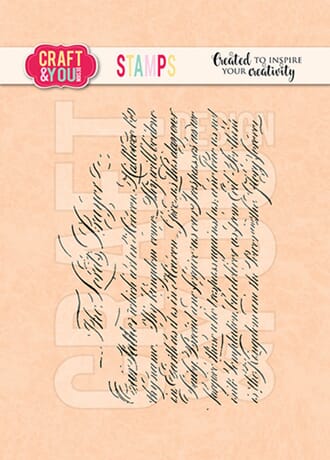 Craft & You - Script Stamps