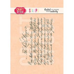 Craft & You - Script Stamps