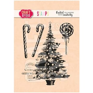 Craft & You - Christmas Tree Stamps
