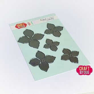 Craft & You - Hydrangea 2 Dies
