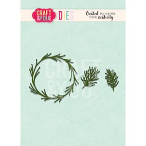 Craft & You - Coniferous Wreath Dies