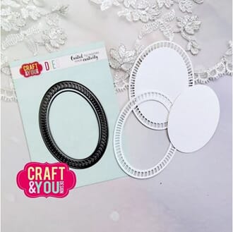 Craft & You - Oval Doily Set Dies