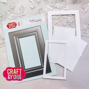 Craft & You - Biscuit Photo Frame Set Dies