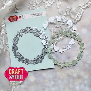 Craft & You - Ivy Wreath Dies
