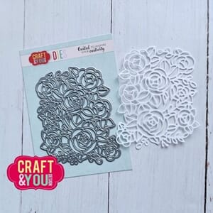Craft & You - Flower Background Dies