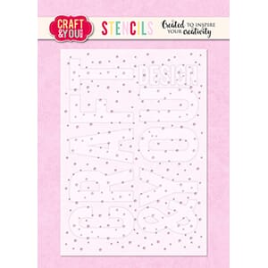 Craft & You - Dots Stencil