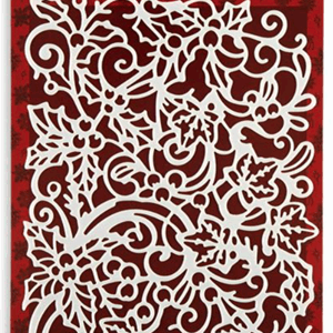 Dawn Bibby - Art Nouveau Holly & Ivy Stencil