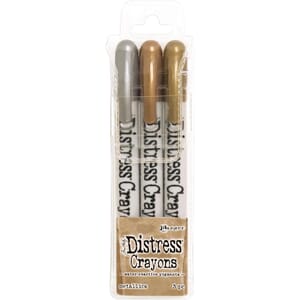 Tim Holtz: Metallics - Distress Crayon Set