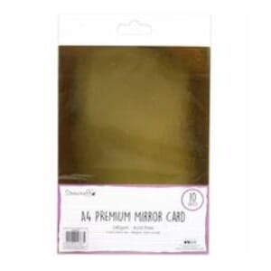 Dovecraft Premium - Gold Mirror Card, str A4, 10 ark.