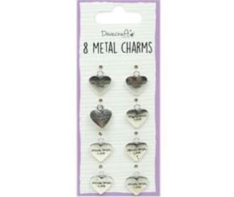 Dovecraft - Metal Charms Silver
