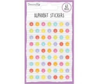Dovecraft - Alphabet Stickers Brights
