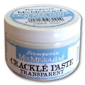 Stamperia: Crackle Paste Transparent, 150 ml